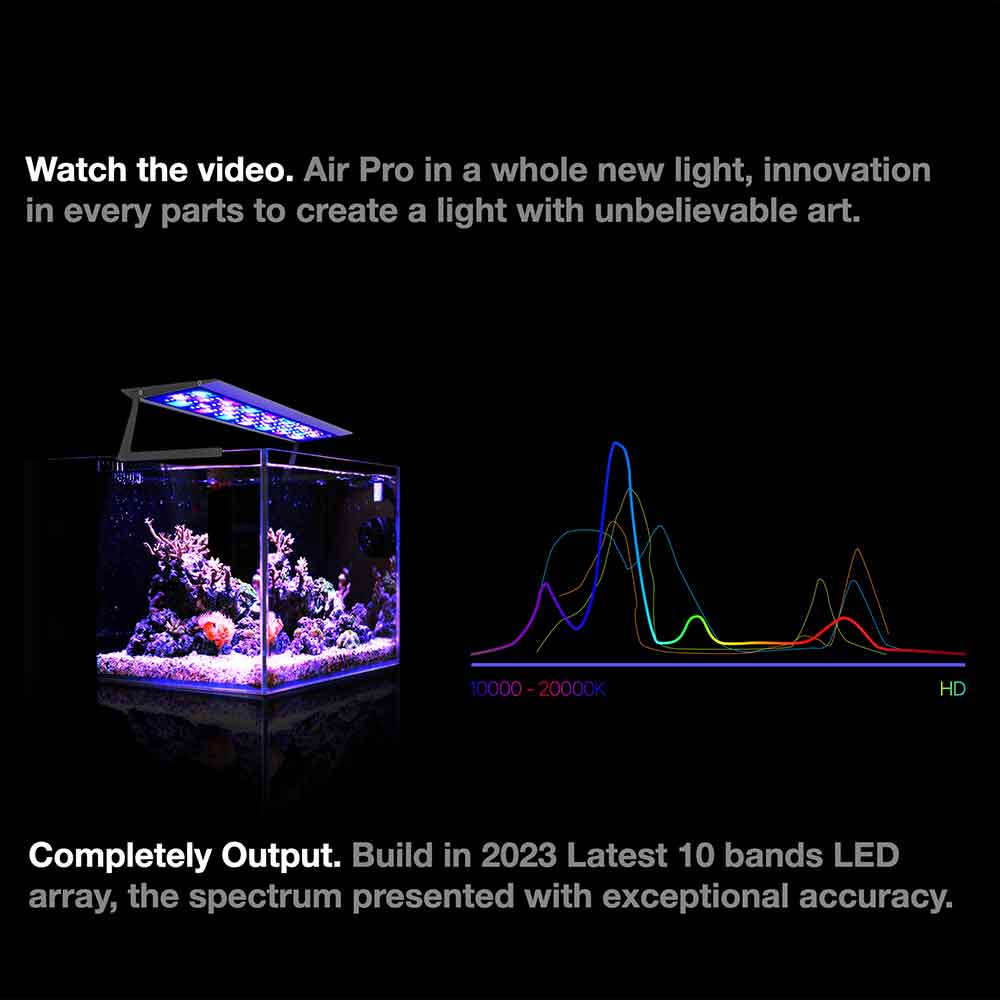 Micmol Air Pro 1200 Reef Extreme Lighting Lampada per Acquario